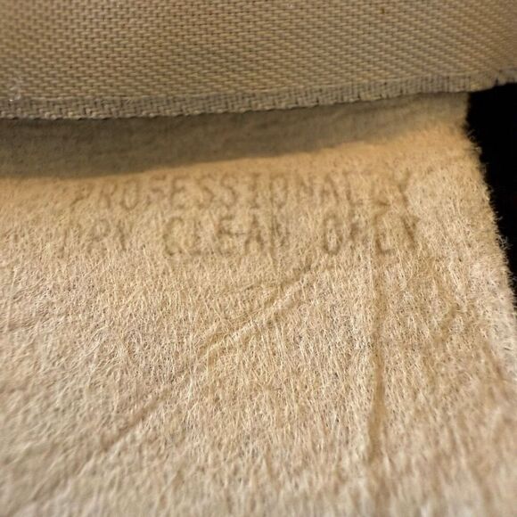 Vintage Roberta Black Fringed Sleeveless Flapper Dress Sz 6 - Picture 11 of 11